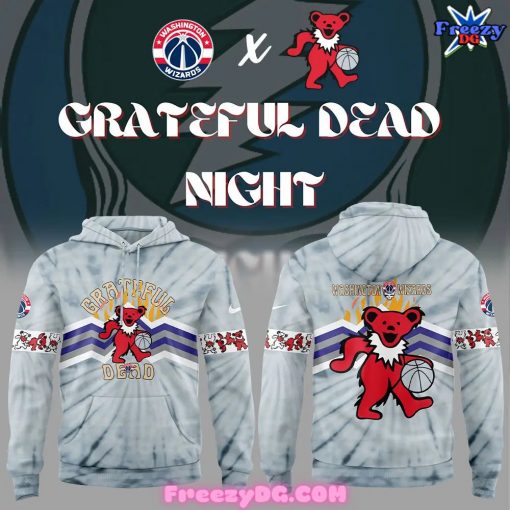 Washington Wizards Grateful Dead Night 2024 Hoodie