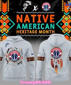 Washington Wizards Native American Heritage Month 2024 Hoodie