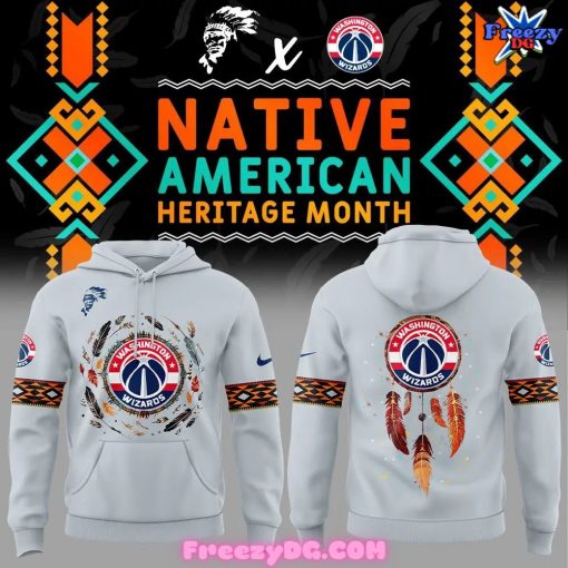 Washington Wizards Native American Heritage Month 2024 Hoodie