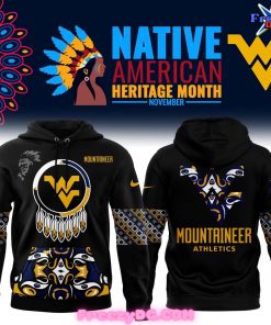 West Virginia Mountaineers Native American Heritage Month 2024 Hoodie