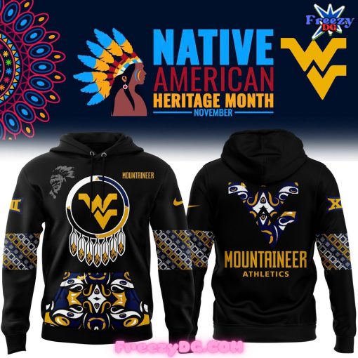 West Virginia Mountaineers Native American Heritage Month 2024 Hoodie