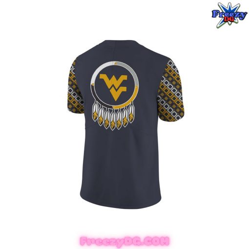 West Virginia Mountaineers Native American Heritage Month Football Jersey