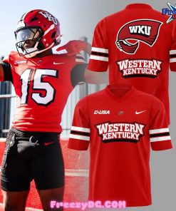 Western Kentucky Hilltoppers Rumble In The Rockies Special Football Jersey