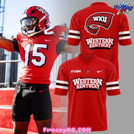 Western Kentucky Hilltoppers Rumble In The Rockies Special Football Jersey