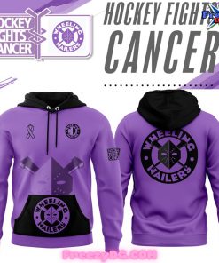 Wheeling Nailers Hockey Fights Cancer 2024 Hoodie