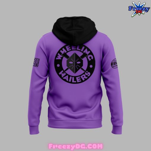 Wheeling Nailers Hockey Fights Cancer 2024 Hoodie