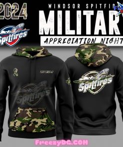 Windsor Spitfires Military Appreciation Special Hoodie