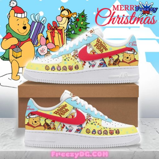 Winnie the Pooh Merry Christmas Nike Air Force 1