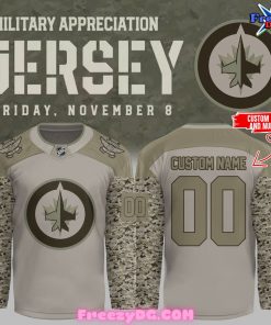 Winnipeg Jets Military Appreciation Hockey Jersey