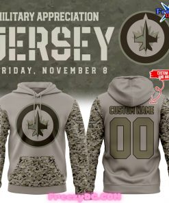 Winnipeg Jets Military Appreciation Hoodie