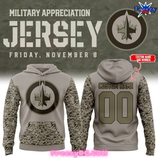 Winnipeg Jets Military Appreciation Hoodie