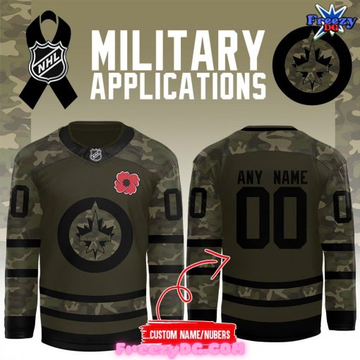 Winnipeg Jets Military Appreciation Night 2024 Hockey Jersey