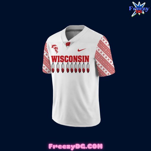 Wisconsin Badgers Native American Heritage Month Football Jersey