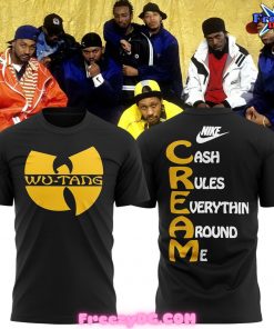 Wu-Tang Clan Cash Rules Everything Around Me Black T-Shirt