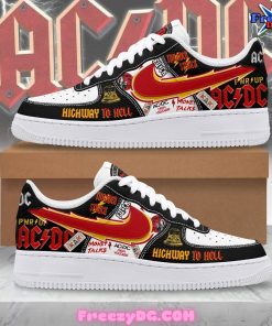 AC/DC Rock Band Limited Edition Nike Air Force 1