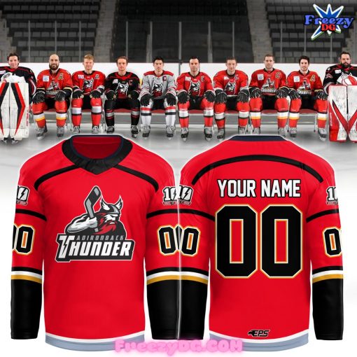 Adirondack Thunder 10th Anniversary Special Hockey Jersey