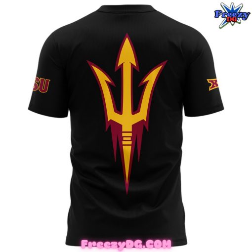 Arizona State Sun Devils Jesus Won Black T-Shirt