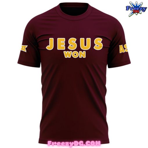 Arizona State Sun Devils Jesus Won Red T-Shirt