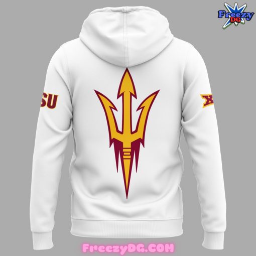 Arizona State Sun Devils Jesus Won White Hoodie