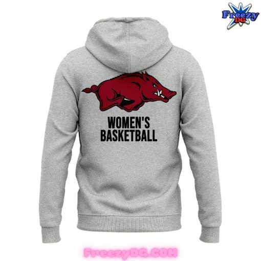 Arkansas Razorback Women’s Basketball Grey Hoodie