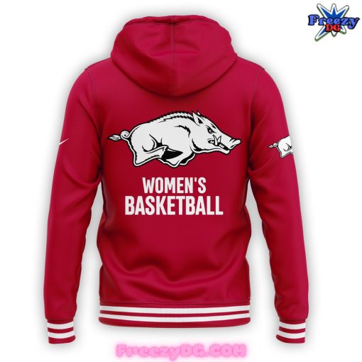 Arkansas Razorback Women’s Basketball Red Hoodie