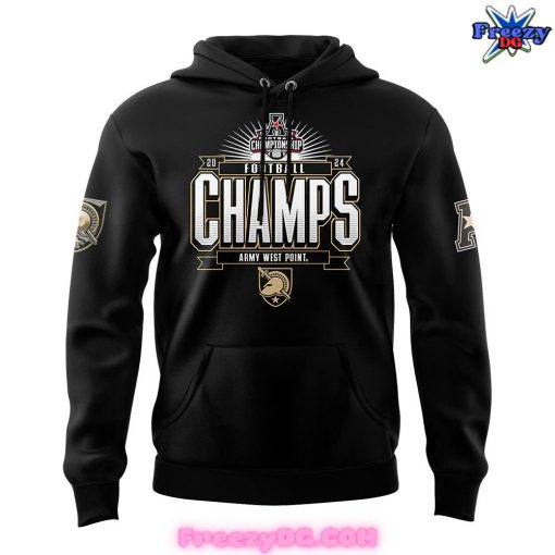 Army Black Knights 2024 AAC Champions Special Hoodie