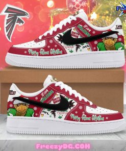 Atlanta Falcons Merry Falcons Christmas Nike Air Force 1