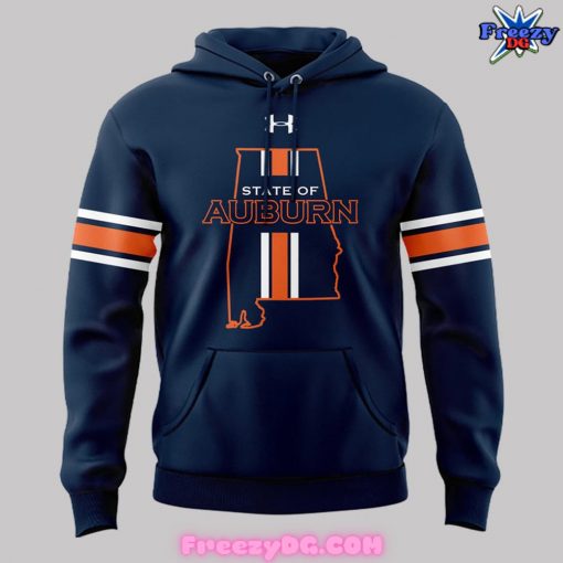 Auburn Tigers State of Auburn 2024 Navy Hoodie