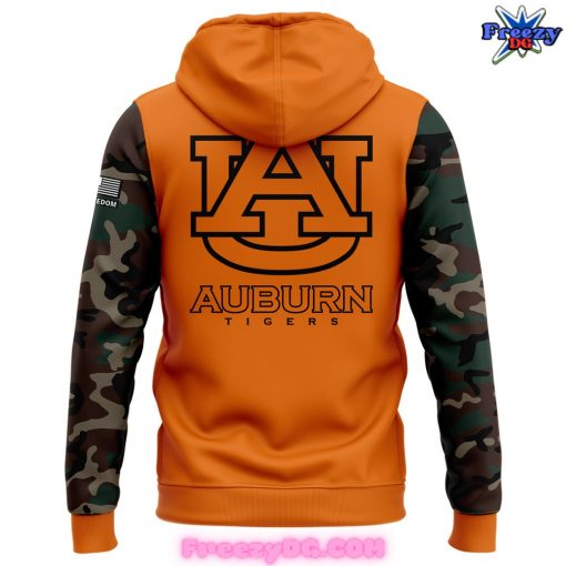 Auburn Tigers War Eagle Special Camo Orange Hoodie