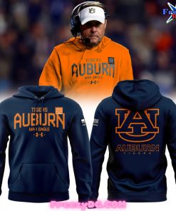 Auburn Tigers War Eagle Special Navy Blue Hoodie