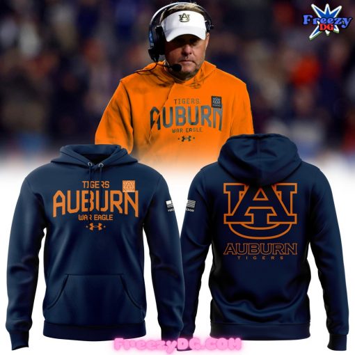 Auburn Tigers War Eagle Special Navy Blue Hoodie