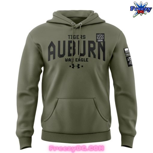 Auburn Tigers War Eagle Special Olive Green Hoodie