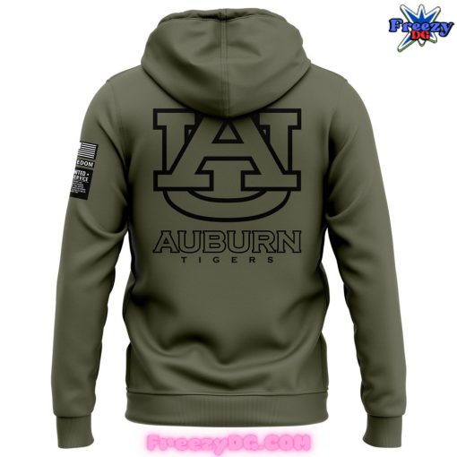 Auburn Tigers War Eagle Special Olive Green Hoodie