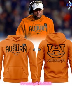 Auburn Tigers War Eagle Special Orange Hoodie