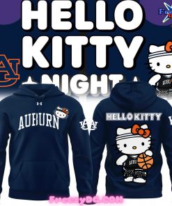 Auburn Tigers x Hello Kitty Special Blue Hoodie