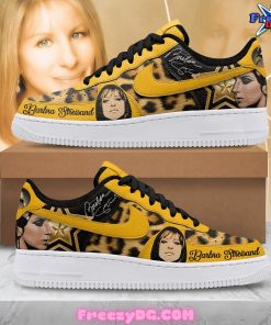 Barbra Streisand Golden Star Limited Edition Nike Air Force 1