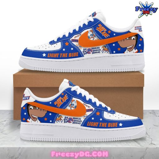 Boise State Broncos Light The Blue Limited Edition Nike Air Force 1