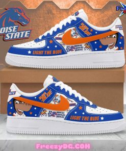 Boise State Broncos Light The Blue Limited Edition Nike Air Force 1