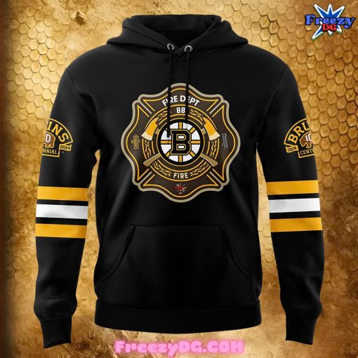 Boston Bruins Firefighter Appreciation Night Special Hoodie