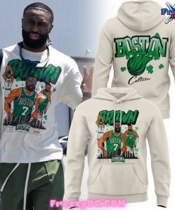 Boston Celtics Jaylen Brown 2024 Grey Hoodie