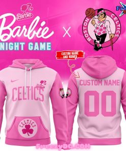 Boston Celtics x Barbie Custom Limited Pink Hoodie