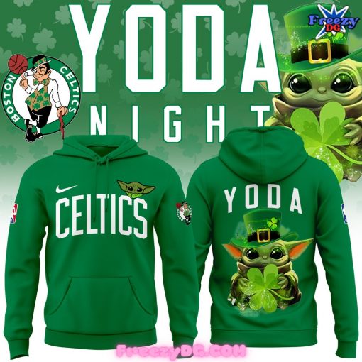 Boston Celtics x YODA Limited Edition Green Hoodie