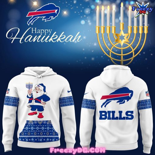 Buffalo Bills Happy Hanukkah Christmas 2024 Hoodie