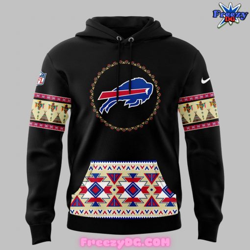 Buffalo Bills Native American Heritage Month Black Hoodie