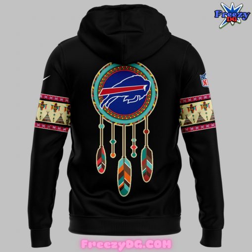 Buffalo Bills Native American Heritage Month Black Hoodie