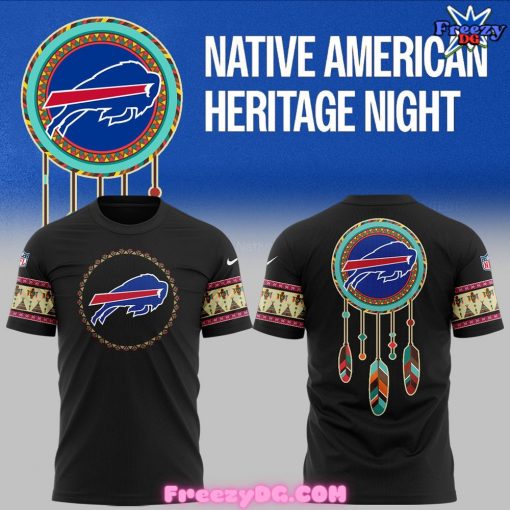 Buffalo Bills Native American Heritage Night Black T-Shirt