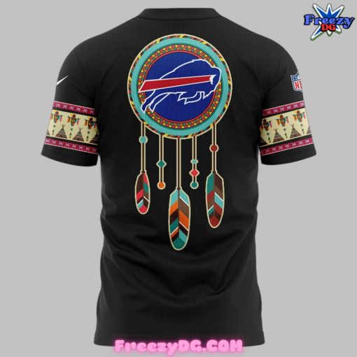 Buffalo Bills Native American Heritage Night Black T-Shirt