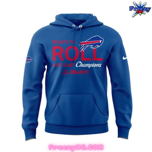 Buffalo Bills Ready To Roll AFC East Champions 2024 Blue Hoodie