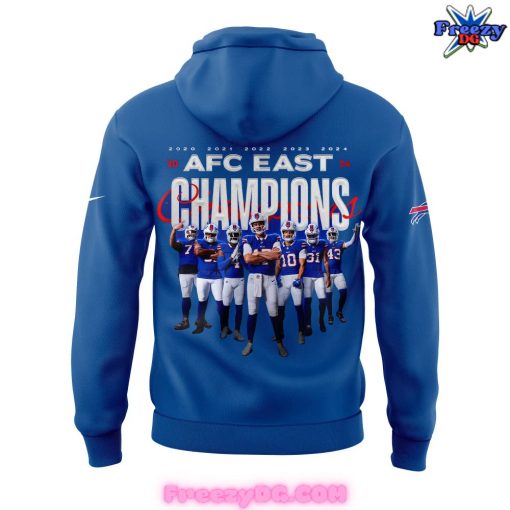 Buffalo Bills Ready To Roll AFC East Champions 2024 Blue Hoodie