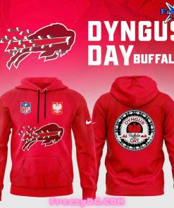 Buffalo Bills x Dyngus Day 2024 Special Red Hoodie